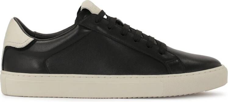 Kazar Zwarte sneakers met contrasterende zool