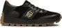 Kazar Zwarte sneakers met contrasterende zool Black Dames - Thumbnail 2