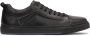 Kazar Zwarte sneakers voor heren met een uitpuilend patroon in reliëf - Thumbnail 2
