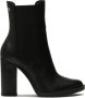 Kazar Zwarte stiletto laarzen met elastische inzetstukken Black Dames - Thumbnail 2