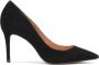 Kazar Zwarte Suède Elegante Pumps - Thumbnail 1