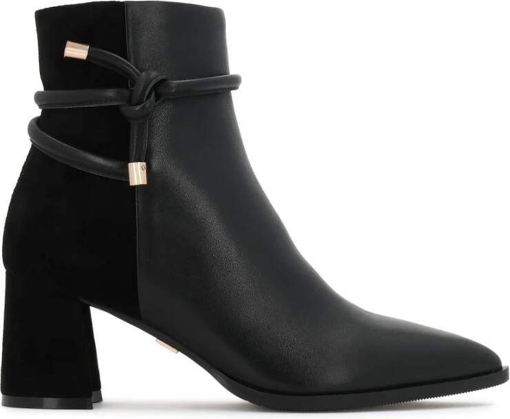 Kazar Zwarte suède en gladleren laarzen - Foto 2