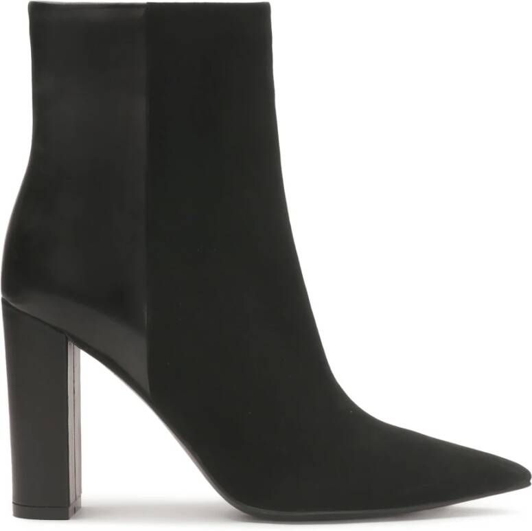 Kazar Zwarte suède en gladleren laarzen - Foto 2