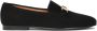 Kazar Zwarte suède platte schoenen Black Dames - Thumbnail 2