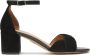 Kazar Zwarte suède sandalen met volle hak Black Dames - Thumbnail 2