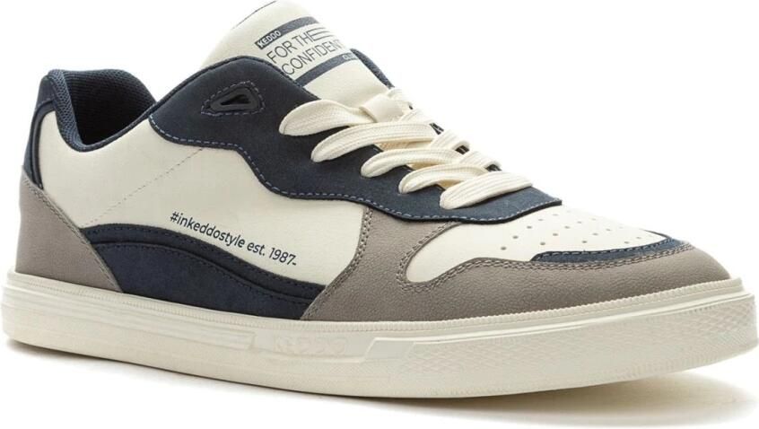 Keddo Witte Casual Sneakers voor Mannen