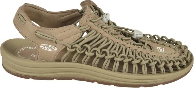 Sandali KEEN Uneek Uomo – Intreccio In Nylon, Suola Antiscivolo, Confortevoli