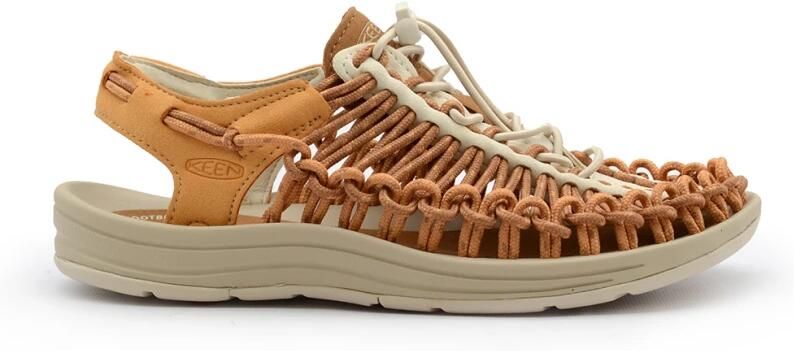Keen Bruine Geknoopte Sandalen