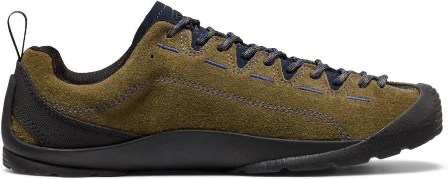 Keen Jasper Heren Sneakers Suède Groen