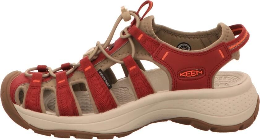Keen Astoria West Dames Wandelsandalen Merlot Scarlet Ibis - Foto 4
