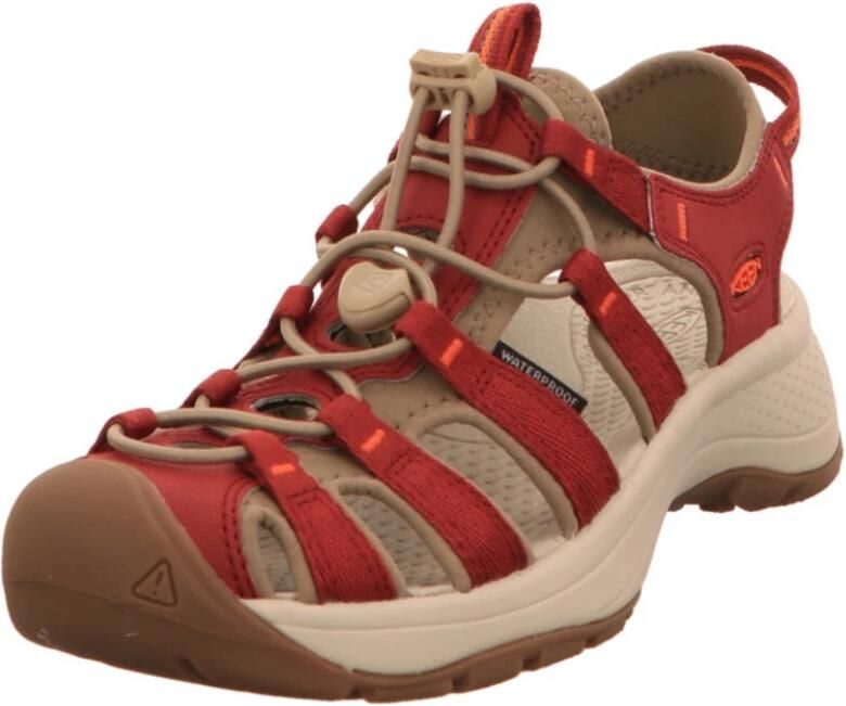Keen Astoria West Dames Wandelsandalen Merlot Scarlet Ibis - Foto 3