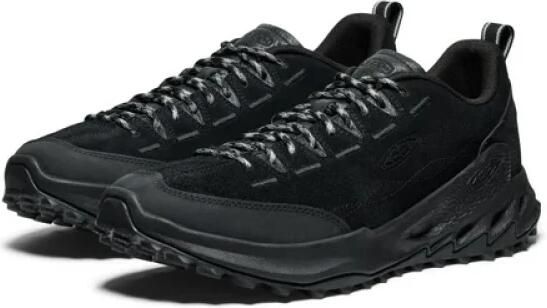 Keen Jasper Zionic Suede Heren Sneakers Black Alloy - Foto 2