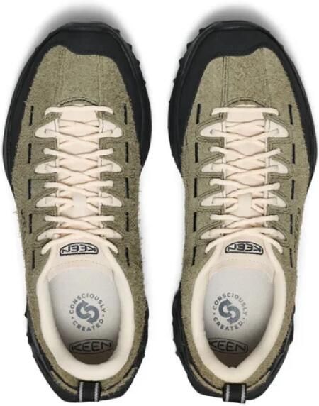 Keen Jasper Zionic Heren Sneakers Suede Dark Olive Birch - Foto 2