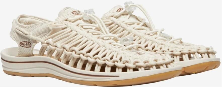 Keen Uneek Dames Sandalen Natural Canvas Birch Beige Canvas K1026231 - Foto 7
