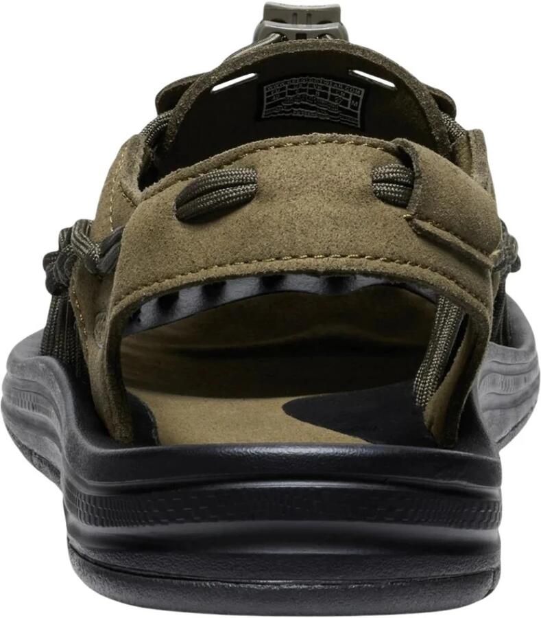 Keen Uneek Heren Sandalen Dark Olive Black Groen Polyester K1023381 - Foto 4