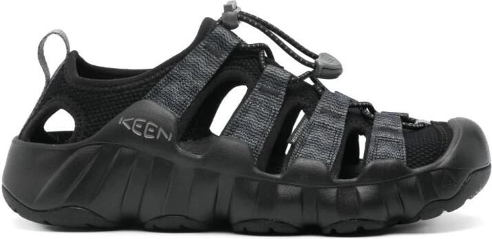 Keen Zwarte waterdichte sandalen met toggle-sluiting
