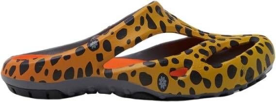 Keen Shanti Arts Thc Cheetah Rainbow-slippers voor dames oranje - Foto 2