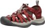 Keen Whisper Dames Wandelsandalen Cayenne Fired Brick Rood Polyester K1028817 - Thumbnail 2