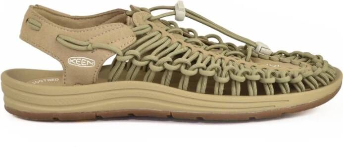 Keen Monochromatische Iconische Vetersneaker Black Heren