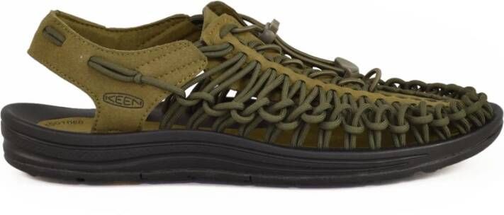 Keen Monochromatische Iconische Vetersneaker Black Heren