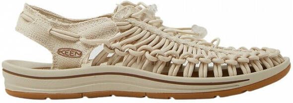 Keen Unieke Sandaal met Bungee Veters Beige Heren