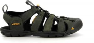 Keen Clearwater CNX Leather Sandalen grijs