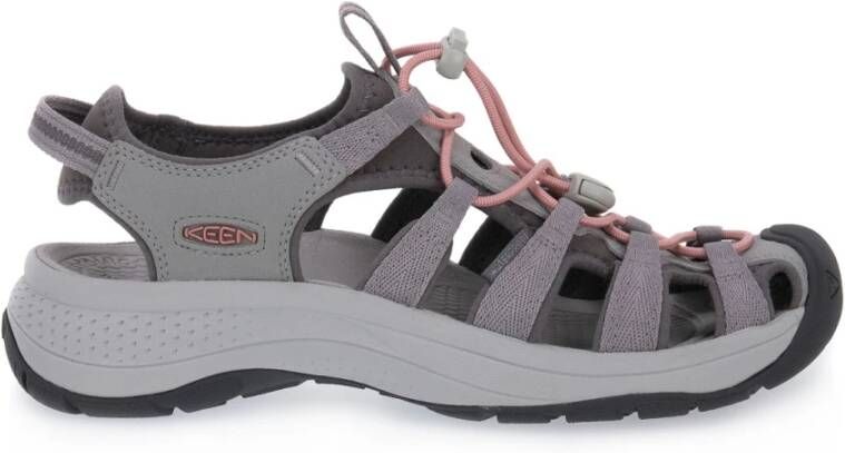 Keen Astoria West Dames Wandelsandalen Grey Coral Grijs Gerecyclede PET flessen - Foto 2