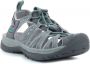 Keen Whisper Dames Wandelsandalen Medium Grey Peacock Green Grijs Polyester K1022814 - Thumbnail 2