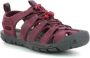 Keen Clearwater Dames Wandelsandalen Wine Red Dahlia Bordeaux Leer K1025088 - Thumbnail 2