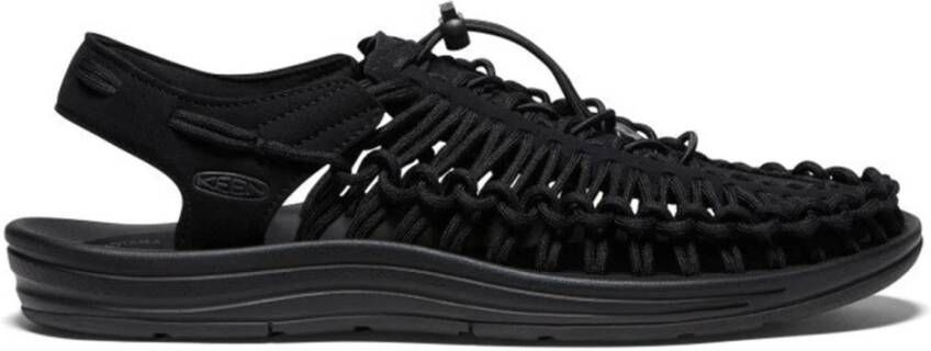 KEEN Sandalen Heren Uneek M Maat: 46 Materiaal: Suède Kleur: Zwart - Foto 6