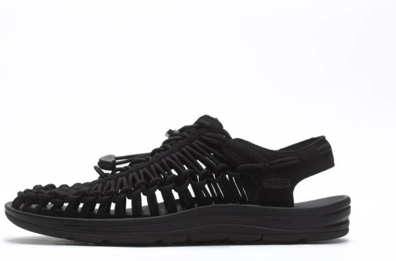 KEEN Sandalen Heren Uneek M Maat: 41 Materiaal: Suède Kleur: Zwart - Foto 3