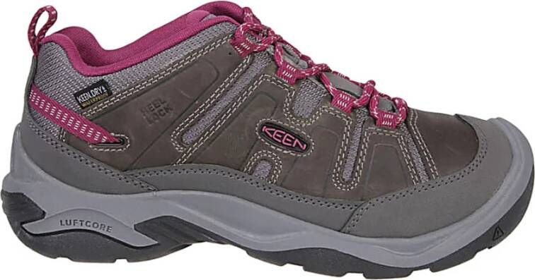 Keen Waterdichte Grijze Sneakers Gray Dames