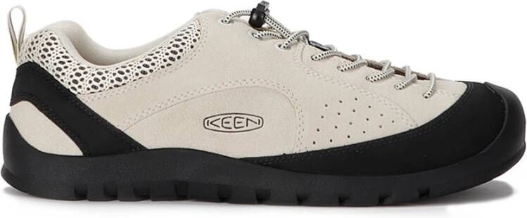 Keen Witte Suède Sneakers met Snelle Veters
