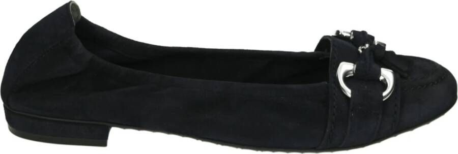 Kennel & Sch ger Blauwe Ballerina Schoenen met Rubberen Zool