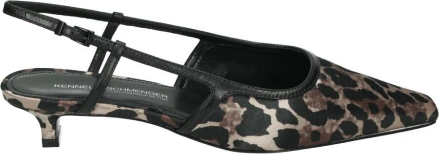 KENNEL & SCHMENGER Slingbacks Dames 39100 Maat: 38 Materiaal: Leer Kleur: Zwart - Foto 5
