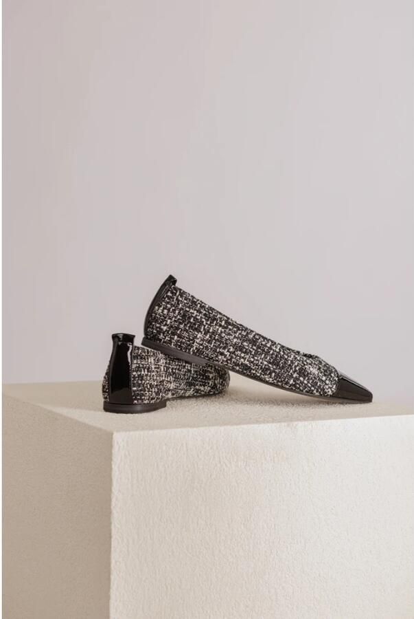 Kennel & Sch ger Stijlvolle Ballerina met Contrasterende Details