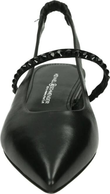 KENNEL & SCHMENGER Slingbacks Dames 12490 Maat: 38 Materiaal: Leer Kleur: Zwart - Foto 3