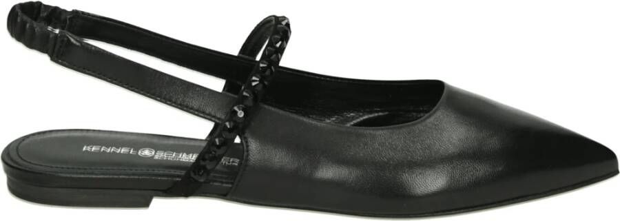 KENNEL & SCHMENGER Slingbacks Dames 12490 Maat: 38 Materiaal: Leer Kleur: Zwart - Foto 4