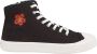 Kenzo 99 Noir High Top Sneakers voor Heren Zwart Heren - Thumbnail 1