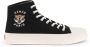 Kenzo Canvas High Top Sneakers met Lucky Tiger Print Black - Thumbnail 1