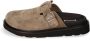 Kenzo Slippers & Mules Leather Sandal Mule in zwart - Thumbnail 1