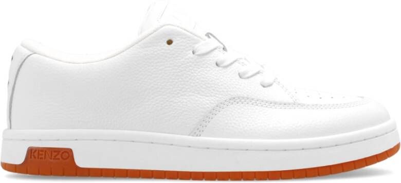 Kenzo Witte Dome lage sneakers White