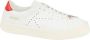 Kenzo Witte Leren Sneakers met Logo White Heren - Thumbnail 1