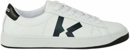 Kenzo Kourt K Logo Low Top Sneakers Wit