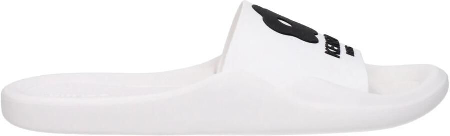 Kenzo Witte katoenen slippers sandalen