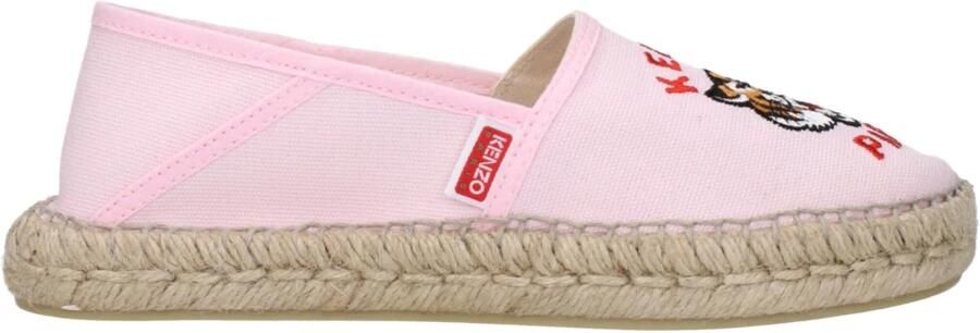Kenzo Roze Stoffen Espadrille Casual Schoen - Foto 2