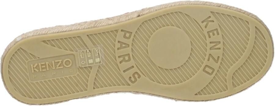 Kenzo Roze Stoffen Espadrille Casual Schoen