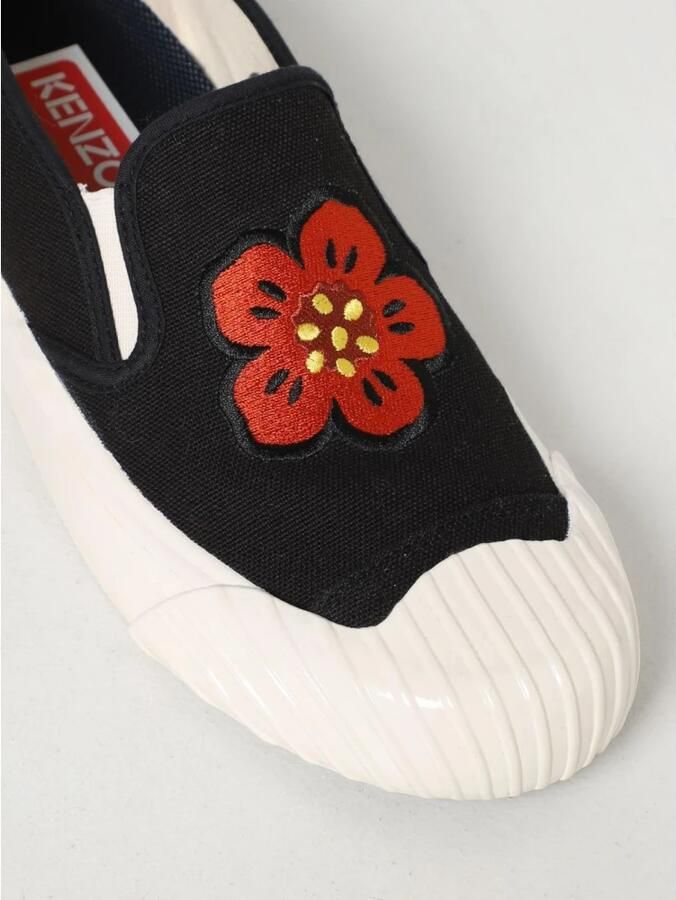 Kenzo Flower Embroidery SlipOn Sneakers