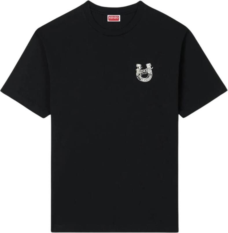 Kenzo Horseshoe Logo Katoenen T-Shirt