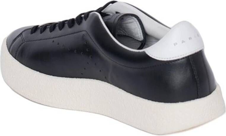 Kenzo Leren Sneakers met Geperforeerd Detail Black Heren - Foto 2
